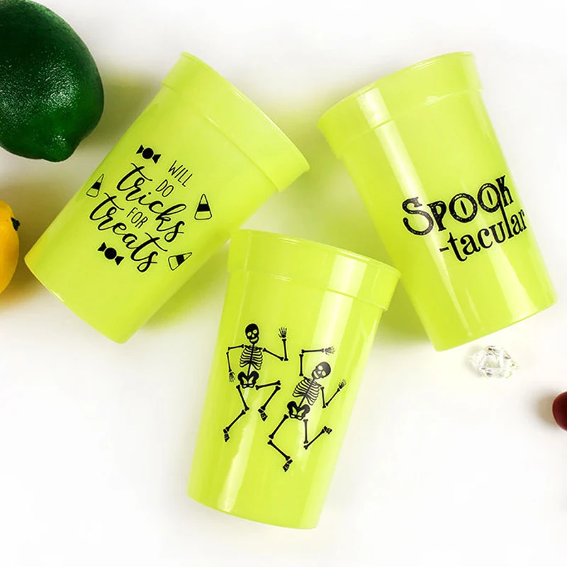 Customized Plastic Cup Can Do Straw, Color-Changing Cup, Personal Advertising, Juice Cup, Square Cup, 12OZ ,16OZ, Wedding Party