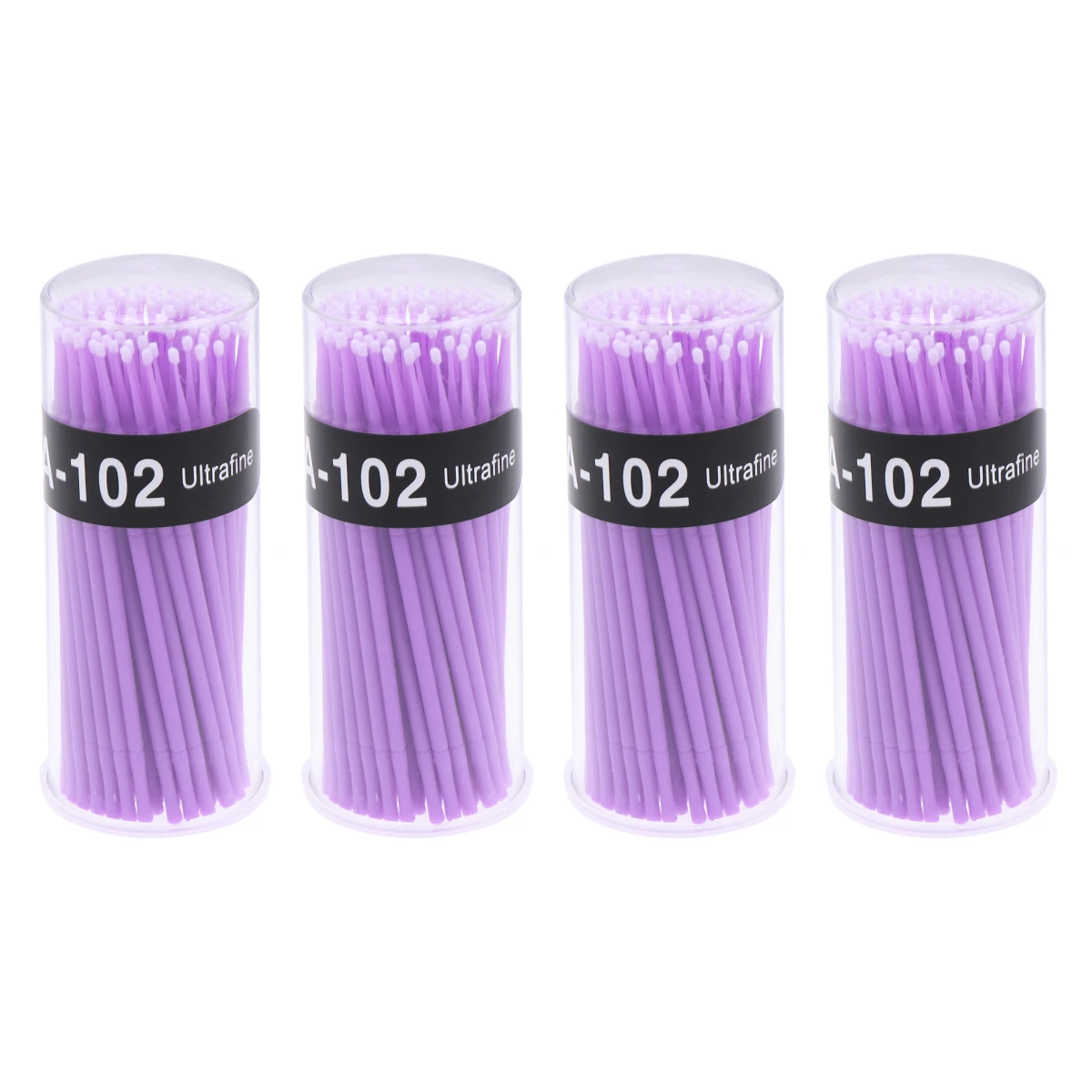 

400pcs Disposable Micro Applicator Brush 2Mm Eyelash Extension Swabs Nail Art Salon Home Use Non-Linting Lightweight Makeup