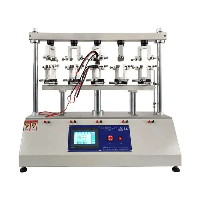 5 stations DZ-1220F Insertion force test machine with curvimeter,insert Pull-out Strength Tester