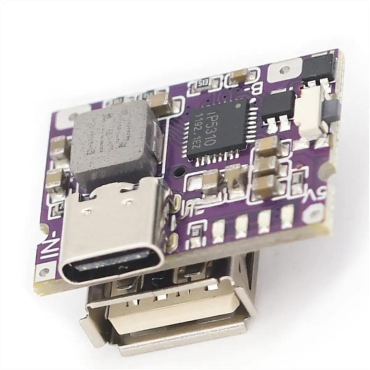 Super Sale Mini Type-C Power Bank Motherboard 3A Charging and Discharging Integrated Module Can Charge Mobile Phone 5V to 4.2V