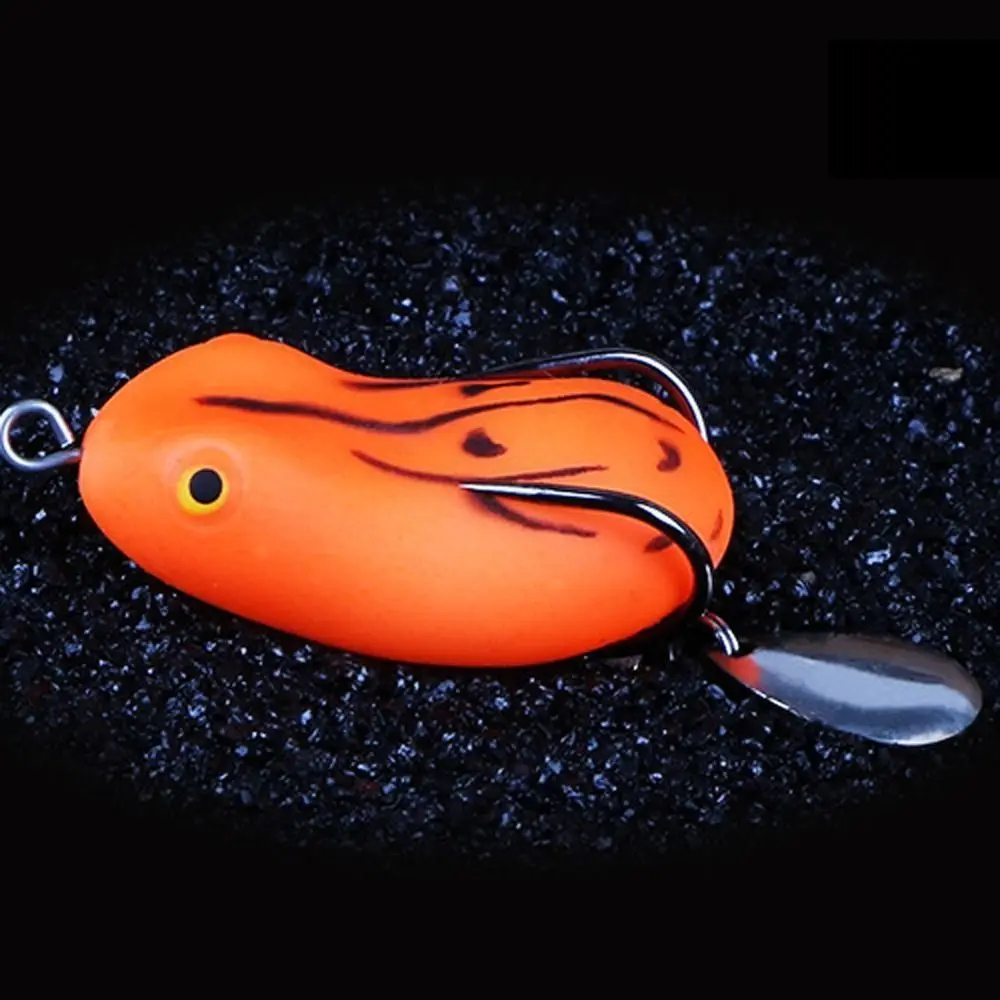 Fishing Accessories 5cm/4.5cm Jump Frog Bait 7g/12g Mini Thunder Frog Bait Rabbit-shaped Soft Frog Lure Ice Fishing