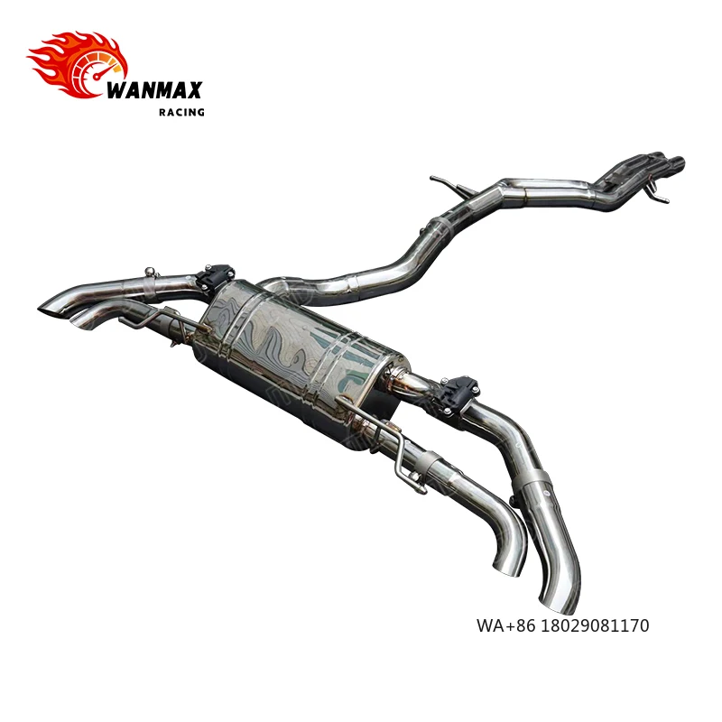 

Высокопроизводительные выхлопные трубы Catback из нержавеющей стали 304 для Q7 3.0