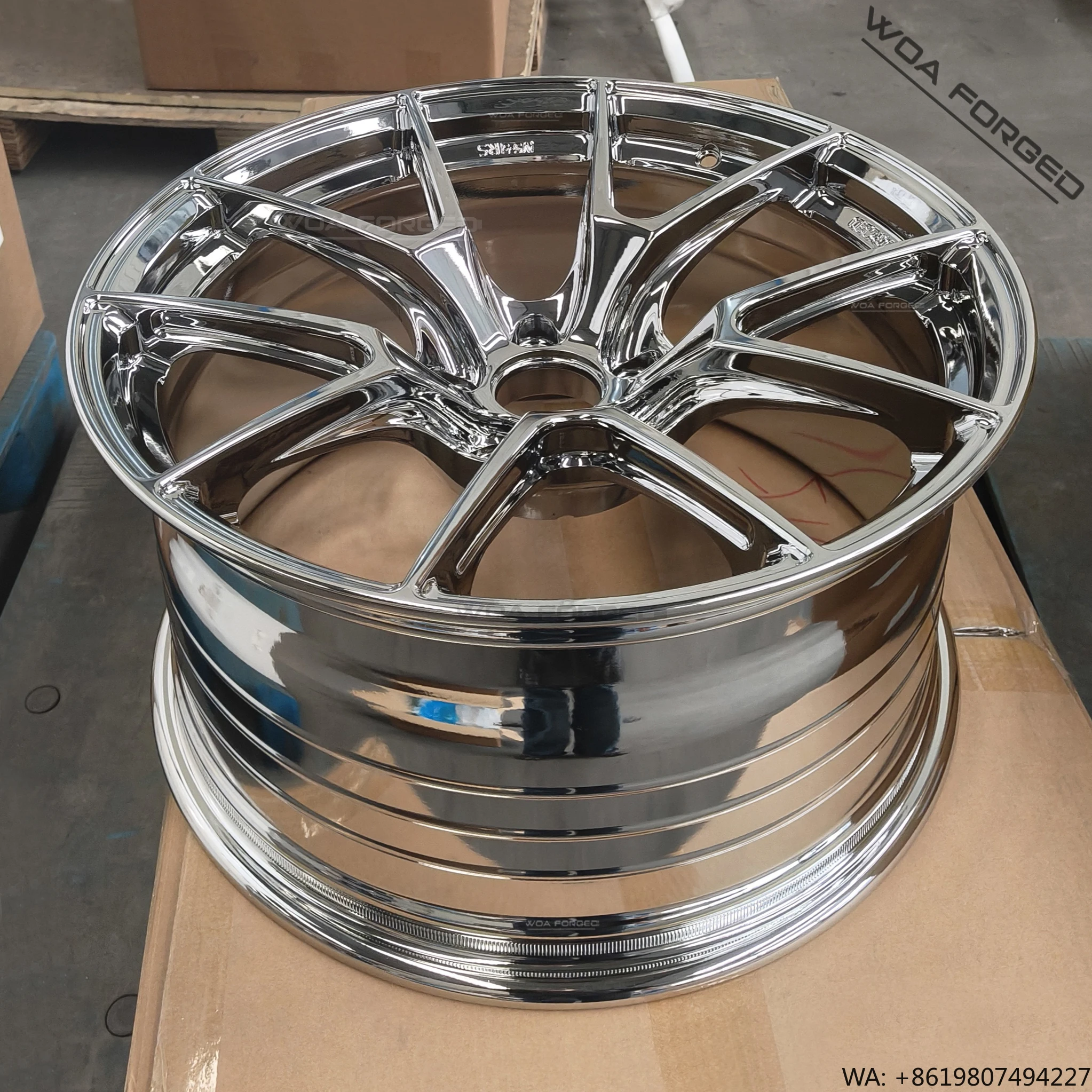 

New Vs-5rs VSR5S TE37 Lightweight Stylish Muscular Chrome Polished Aluminum Forged Wheels 18-22 Inch 5x112/114.3/120 Deep Dish