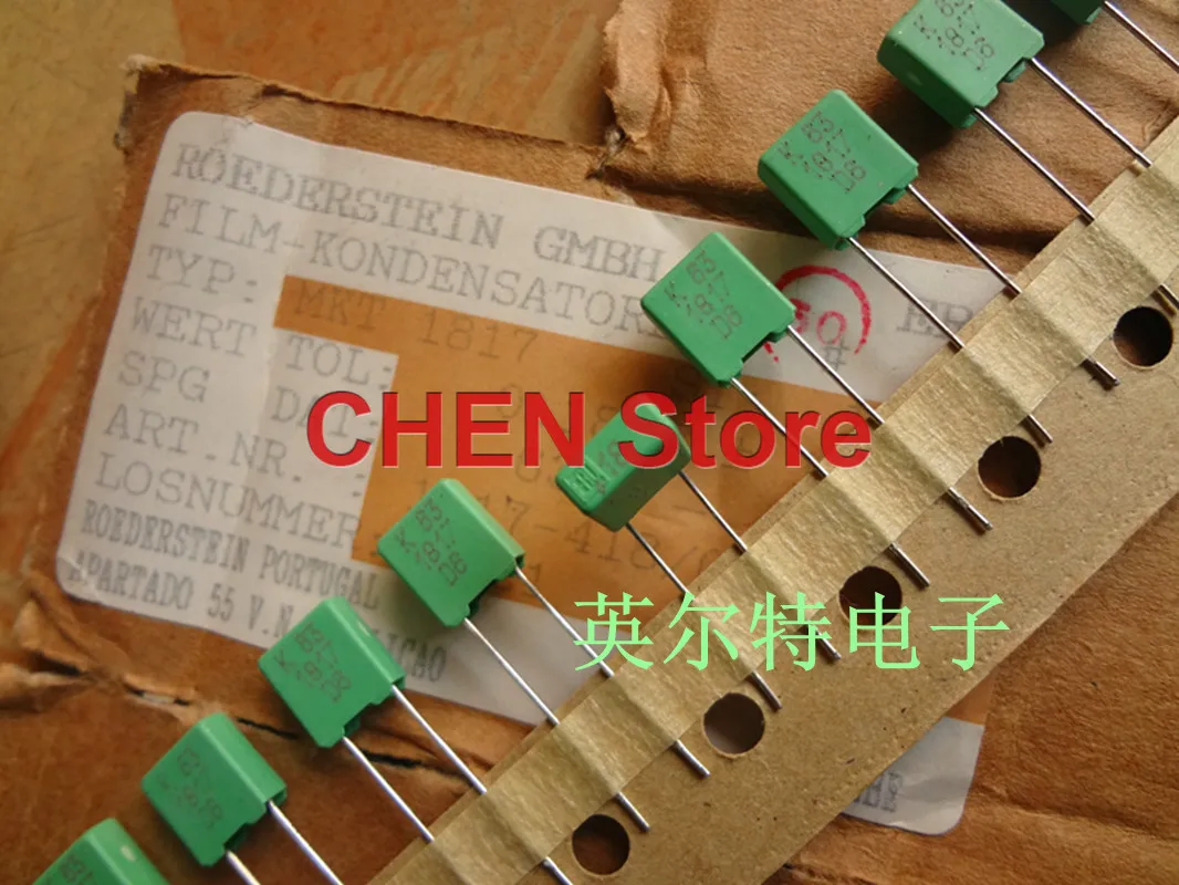 

20PCS/50PCS ERO MKT1817 0.18UF 63V 184 P5MM green Audio Correction Film Capacitor MKT 1817 180NF/63V 184/63V 0.18uF/63V