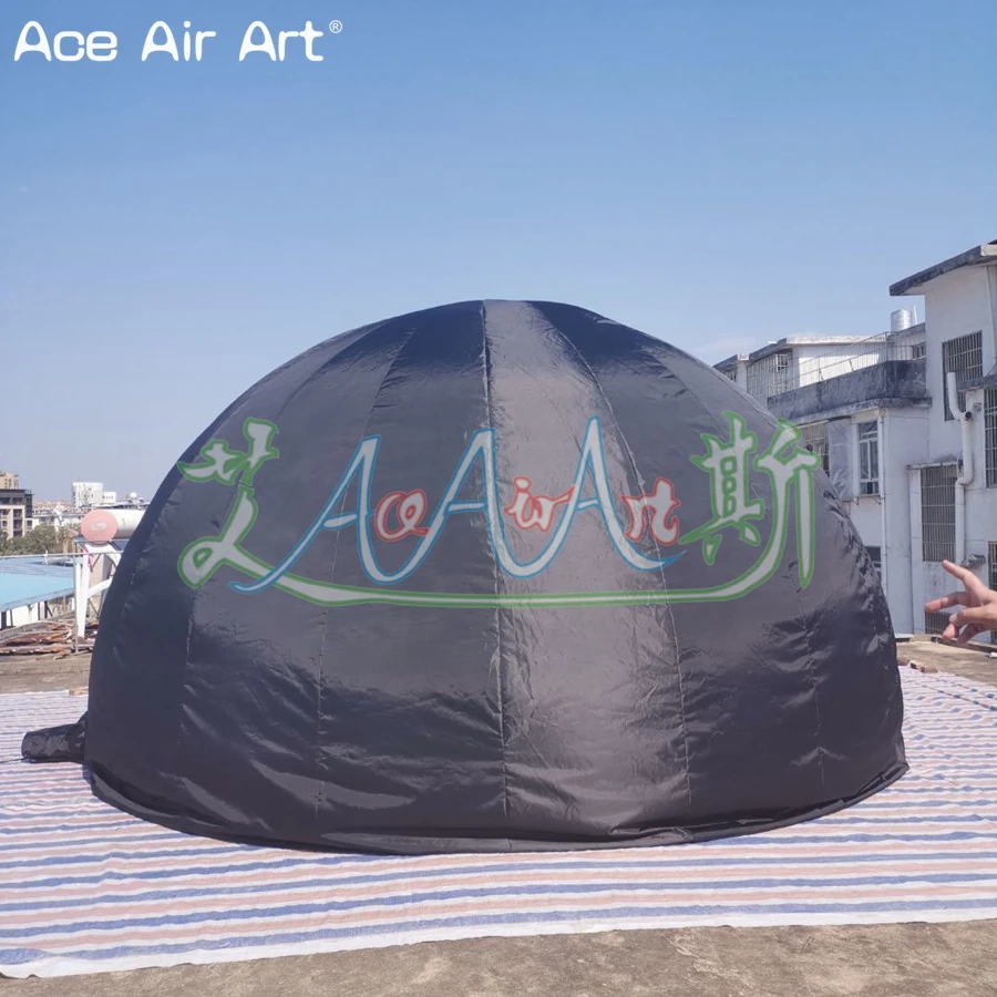 Portable Deft Design Inflatable Home Planetarium Dome,Pop-up Planetarium Igloo Tent With Zipper Doors For Astronomy Teaching