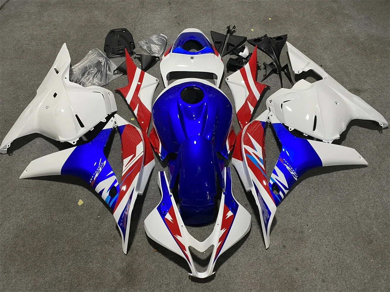 

Комплект обтекателей для мотоцикла CBR600RR 2009 2010 2011 2012 года CBR600 F5 09-12, обтекатель синего, белого, красного цвета для мотоцикла