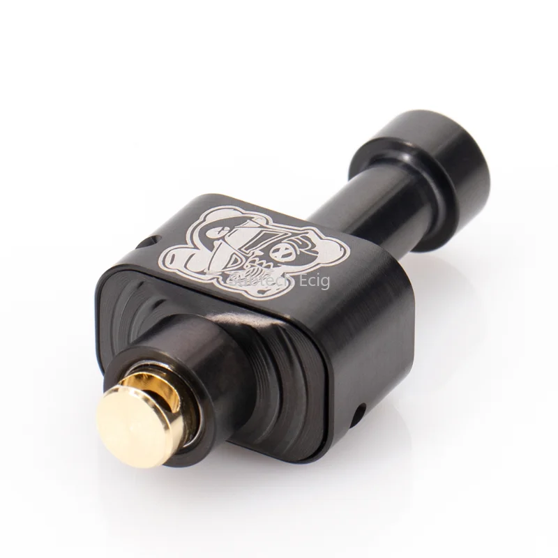 Wick'D REMIX’D RBA Panda V4 Bridge Vapeshell Atomizone's For Billet Box BB Mod Pulse AIO Kit Boro Tank 316SS With 7pcs Air Pins