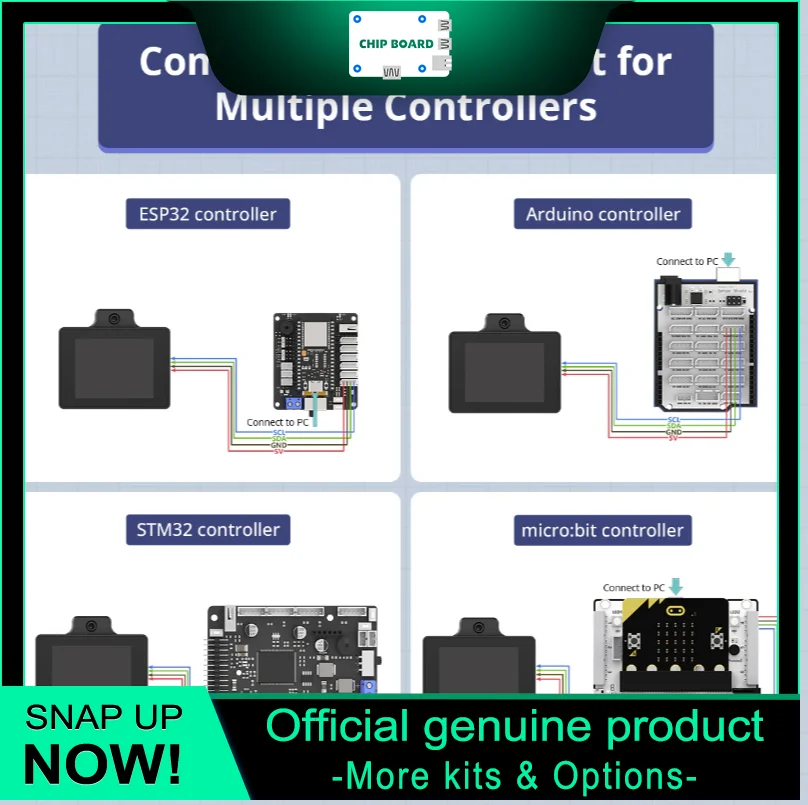 

Модуль Hiwonder WonderLLM AI для обработки изображений и чата с использованием камеры ESP32 и возможностью работы с большими моделями.