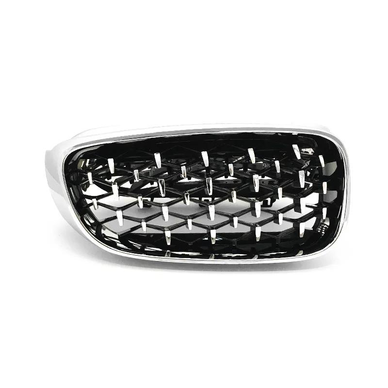 F34 Diamond Grille for BMW 3 Series GT Gran Turismo 320i 328i 330i 335i 340i 325d Chrome Gloss Black Car Styling