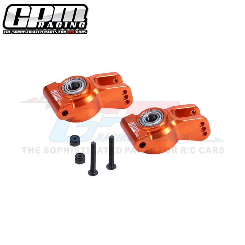 GPM Alu 7075 Set Hub belakang bantalan lebih besar untuk LOSI 1/10 ketahanan Lasernut Ultra 4