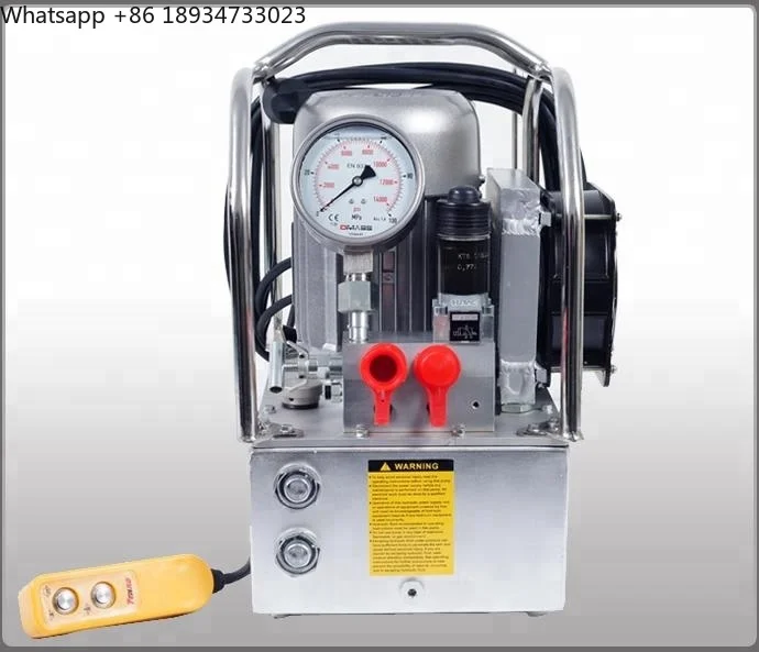 2025 PE200 Electric Hydraulic Pump in Stainless Steel Hot Product for Hydraulic Torque Wrench and Hydraulic Tools Category