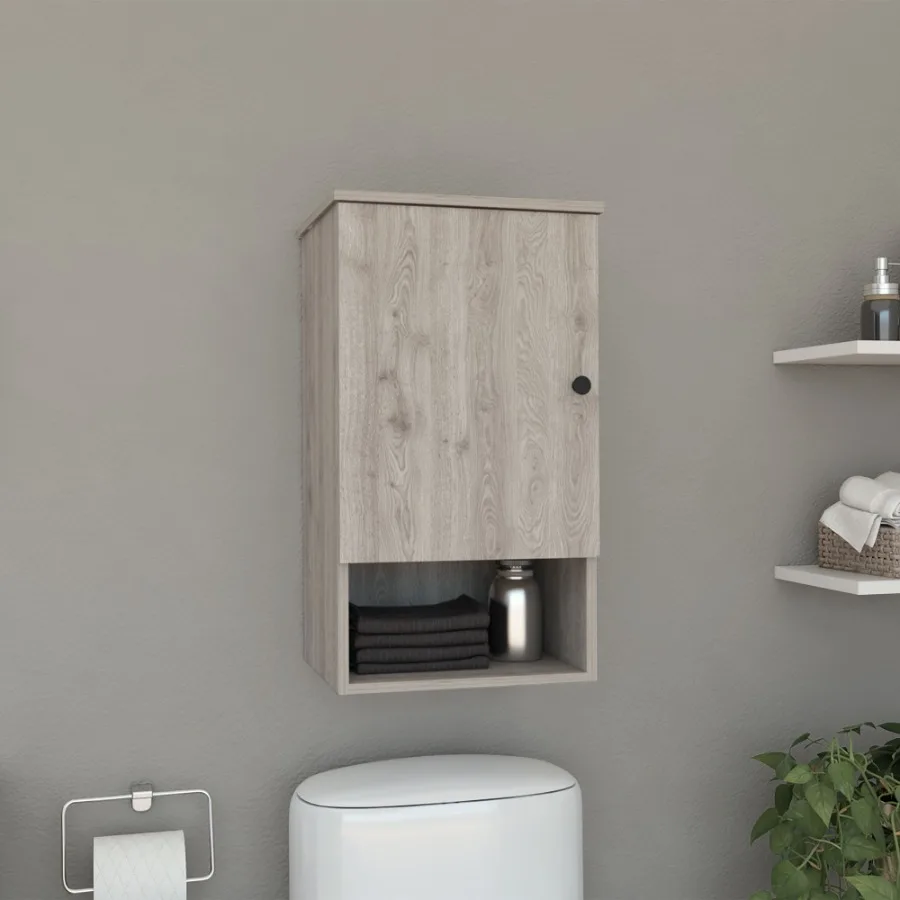 

St. Angelo Medicine Cabinet Two Internal Shelves Single Door One Shelf