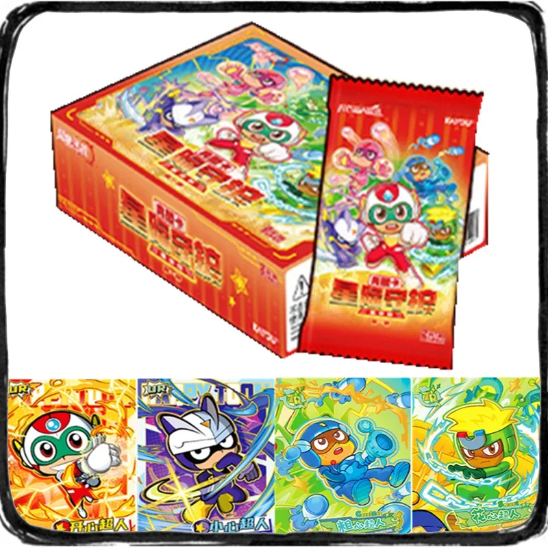 

KAYOU Happy Superman Alliance Star Guardian Collection Card Stardust Pack Vol.1 Anime Collection Cards Toys Gifts Festival Gifts