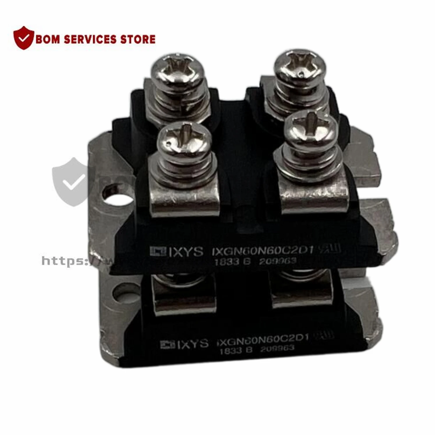 Giao Hàng Nhanh IXGN60N60C2D1 IGBT 600V 75A SOT-227B Còn Hàng