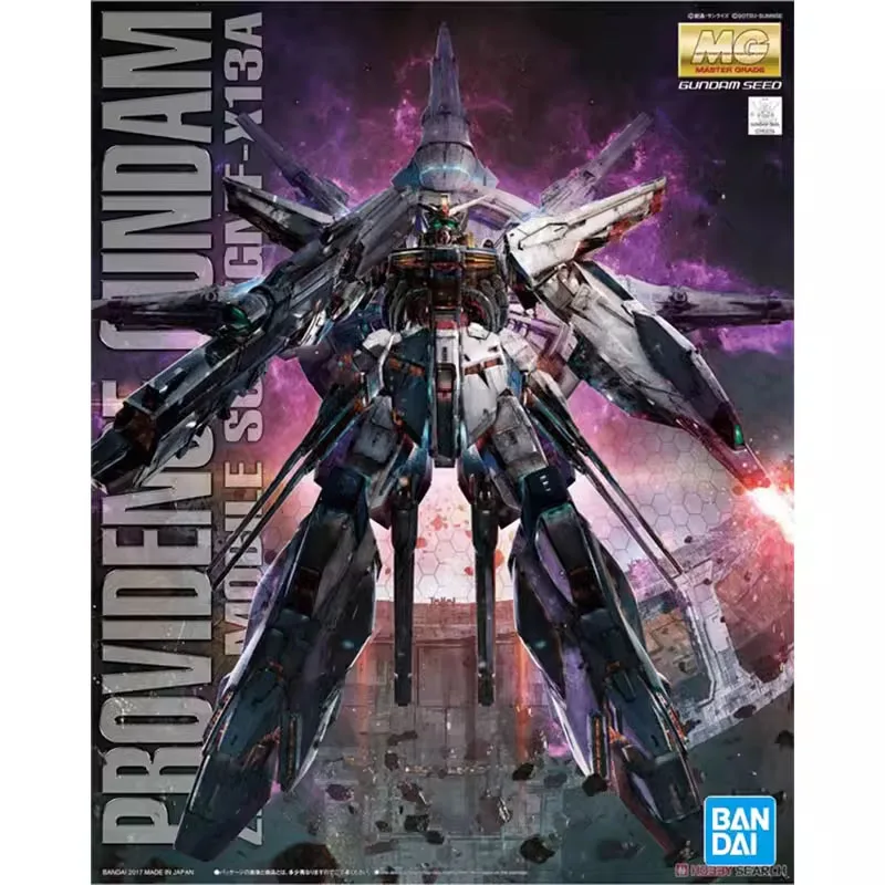 BANDAI MG 1/100 ZGMF-X13A Heavenly Emperor Providence Gundam Model Kit Regular Edition Anime Action Figures Toy Child Gift