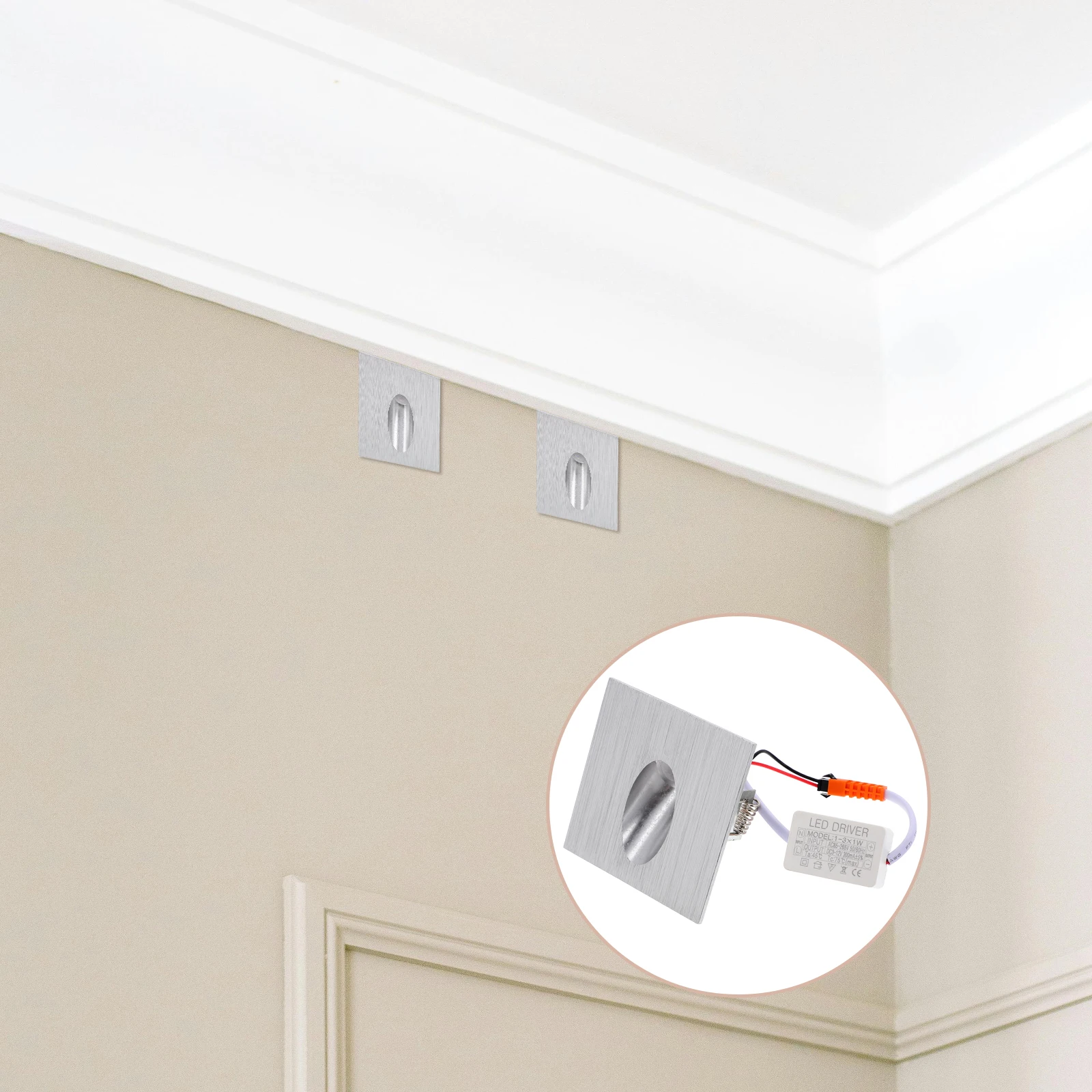 

Indoor Floor Fittings Ceilings Waterproof Solar Step Lights for outside Scone