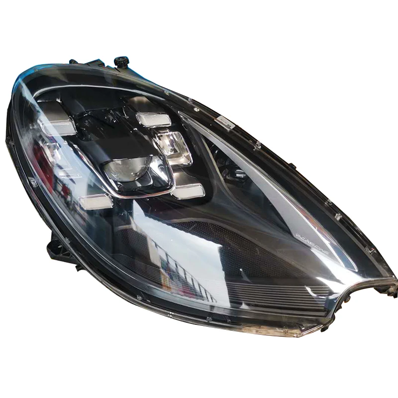 PorscheMacan 2014-2018 светодиодная фара с высокой конфигурацией в сборе поддерживает низкую обновление конфигурации, высокая конфигурация, оригинал