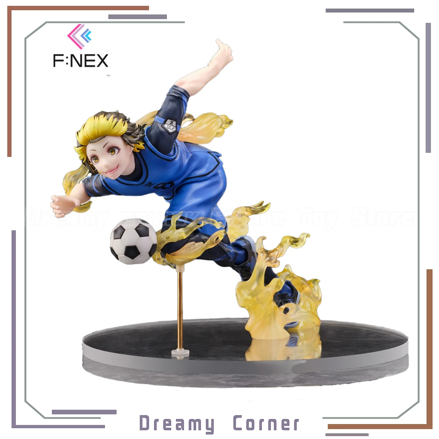 

【In Stock】Original F:NEX BLUELOCK BACHIRA MEGURU 1/7 Scale Figure Toys Model Collection Ornaments