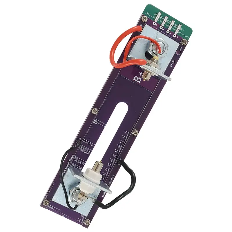 Top Sale New 20A 4-Wrie Battery Tests Stand 18650 Internal Resistance Capacity Tester Fixture Current Voltage Meter Detection BO