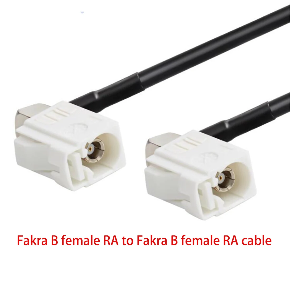 Fakra A/B/C/D/E/F/G/H/I/K/Z Female to Female Jack Right Angle Pigtail Cable Adapter RG174 15cm /30cm/50cm/100cm Wholesale NEW