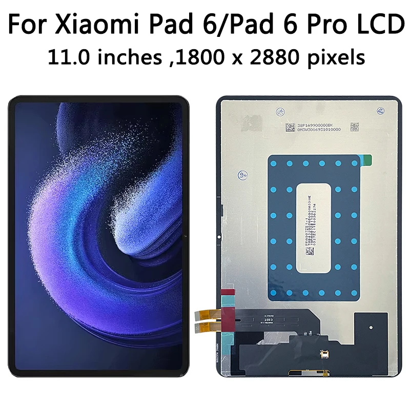 11 "Nuovo 144Hz Per Xiaomi Pad 6 23043RP34C, 23043RP34G Schermo LCD Touch Panel Digitizer Per Mi Pad6 Pro 6Pro Display LCD