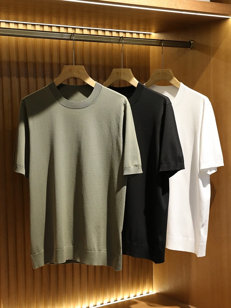 

Мужская футболка Coolmax Cooling Technology 2024, новая летняя коллекция, трикотажная, для активного отдыха, дышащая, модная, базовая, городская...