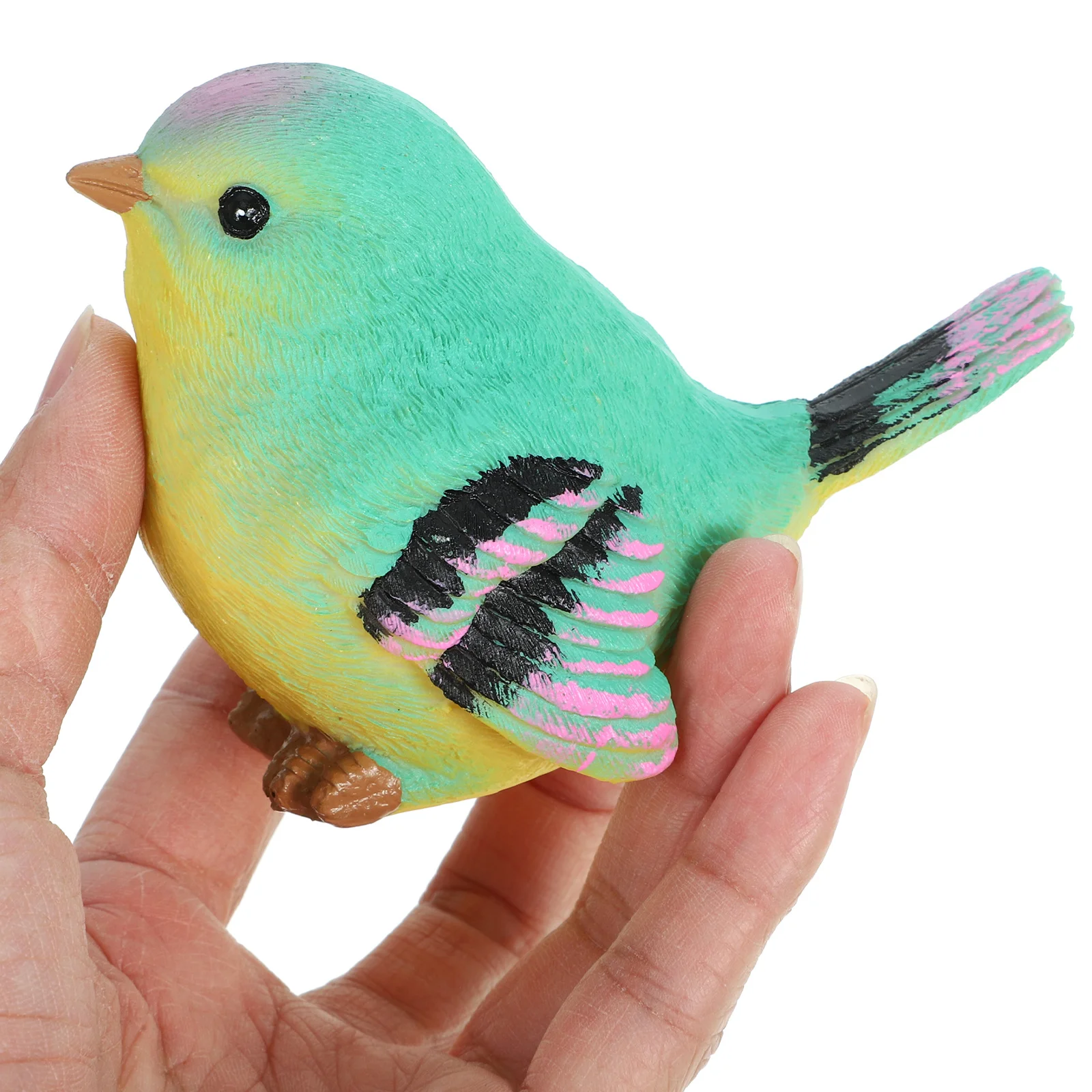 

Garden Bird Statue Ornament Ornaments Indoor Miniature Figurine Artificial Figurines Decorations