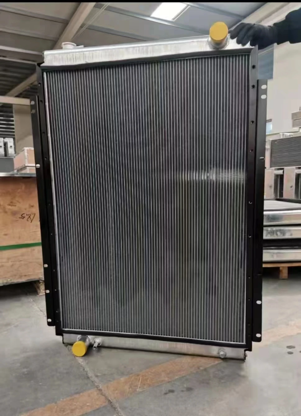 PC200-7 Tanque de água PC210-7 Conjunto do radiador 20Y-03-31111 Radiador do refrigerador de óleo 20Y-03-31121