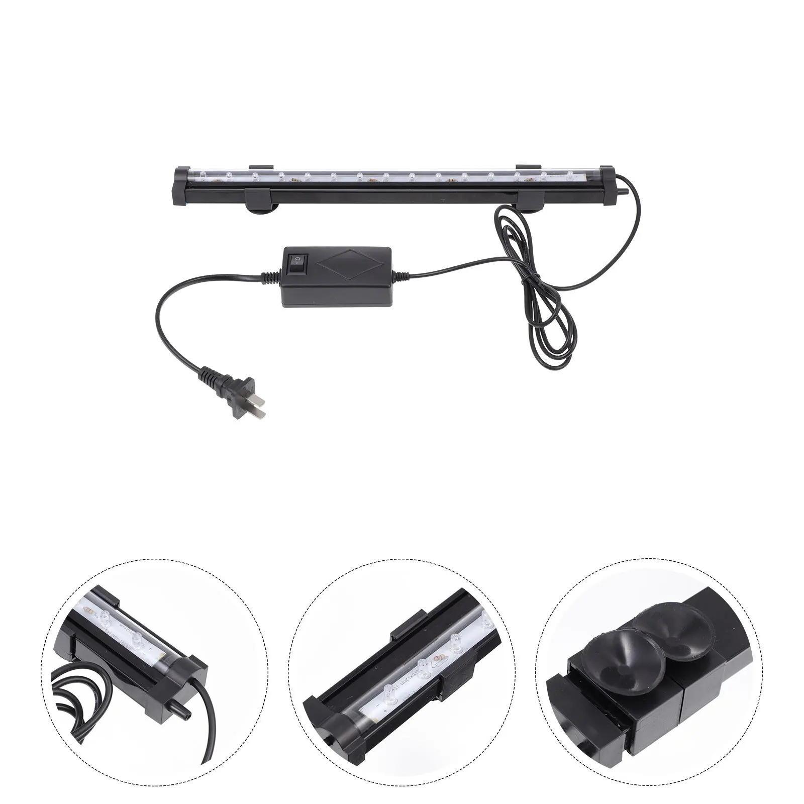 

1Pcs Colorful Fish Tank Lights LED Aquarium Lamp for Tropical Fish Tank Decoration Waterproof Bright Lighting Device