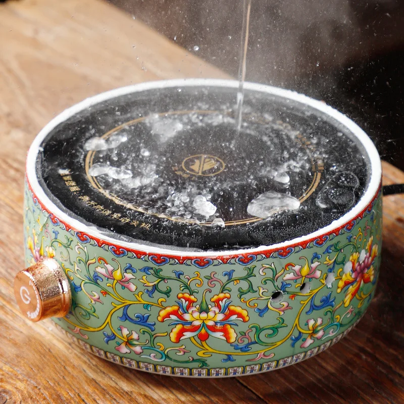 Stove for Brewing Tea, a Household Multi-functional Glass  Kettle and Tea Maker.