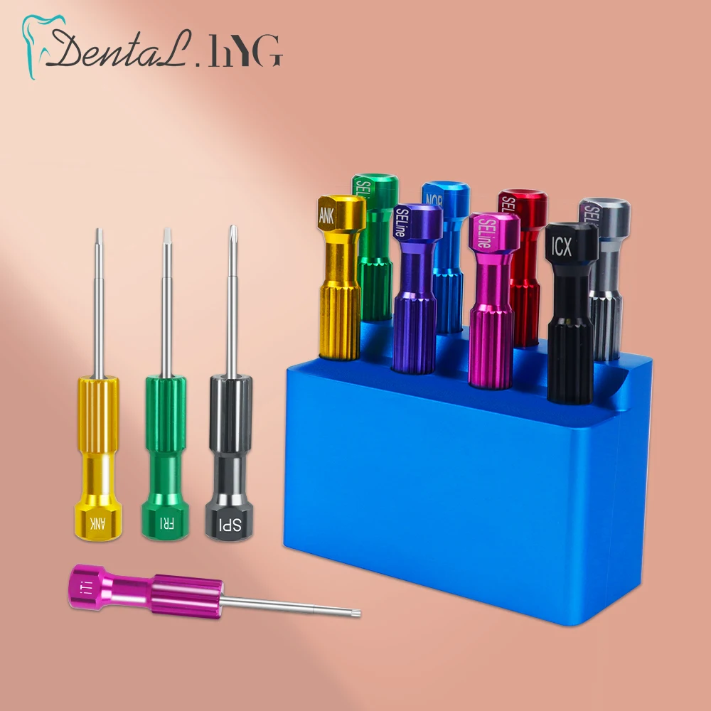 Dental Laboratory Stainless Steel Implant Screw Driver Dentistry Tool Kit Micro Screwdriver Dentist Instrument Equipment