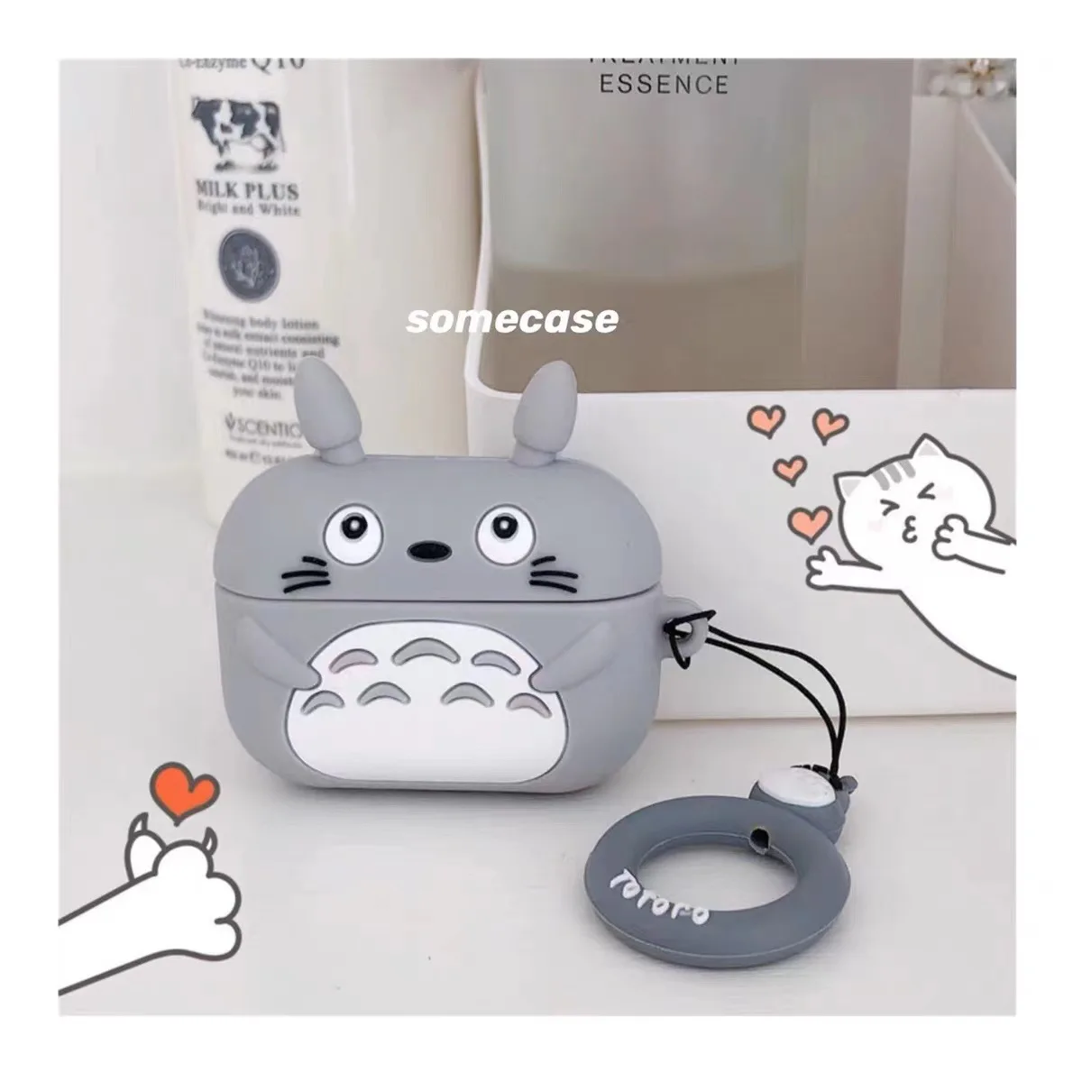 3D Cartoon Earphone Case For AirPods Pro 2 Wireless Headphone Charging Case for Airpods pro2 Bluetooth Headset Silicone Cover