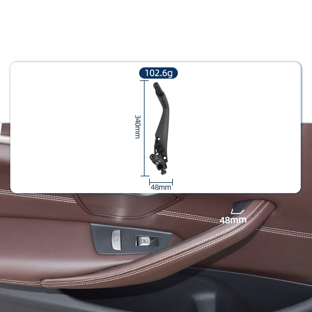Geeignet für BMW 5er G38 G30 2023-Tür Innen griff modifizierter Griff Schutz hülse Armlehne Ersatz – Detail 6