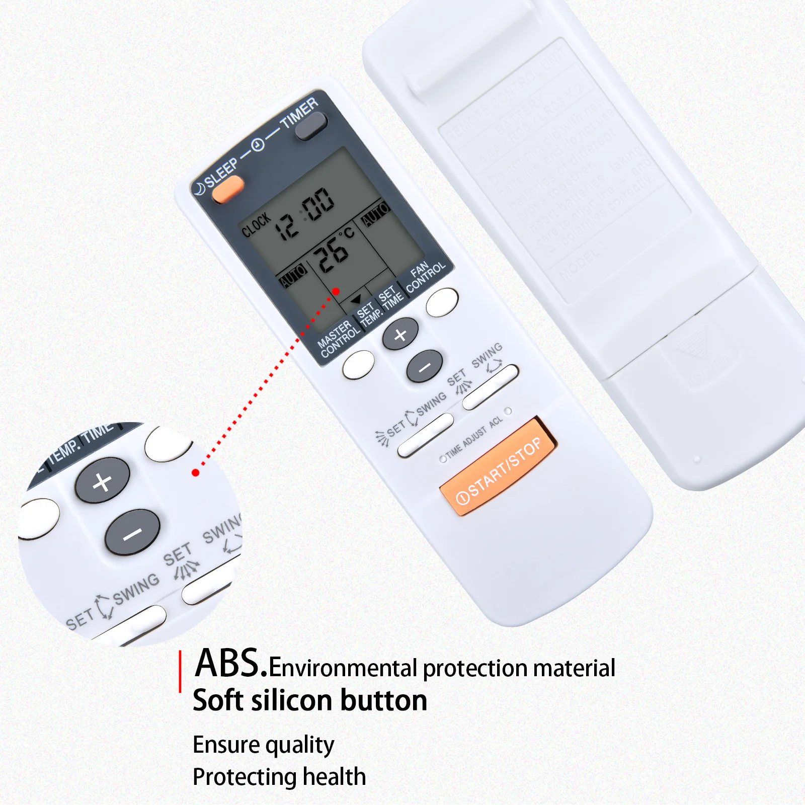 Nowy pilot AC AR-JW17 ARJW17 AR-JW19 AR-JW27 AR-JW31 AR-JW4 do klimatyzatora ogólnego Fujitsu