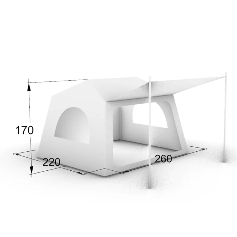 

Outdoor camping picnic inflatable tent, free installation of inflatable tent