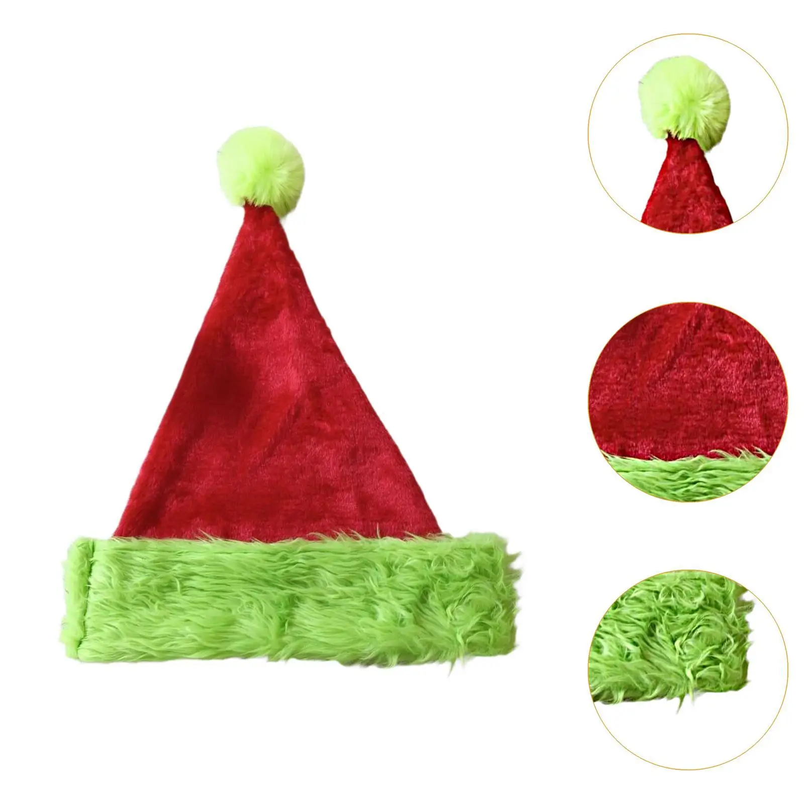 Czapka świąteczna Cosplay Zielona Czapka Potwora na Karnawał Imprezy Klubowe