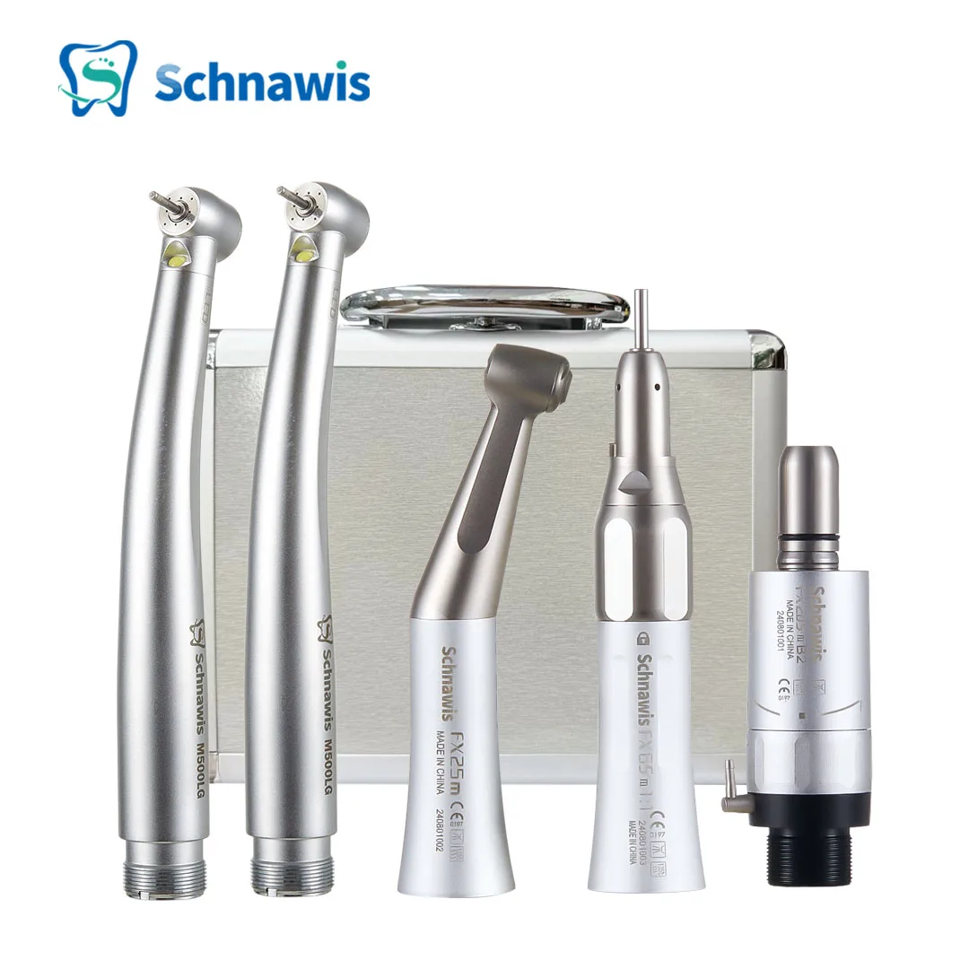 1:1 gigi turbin sudut rendah, Handpiece FX Set M500LG M600LG turbin Pa-na-Max2