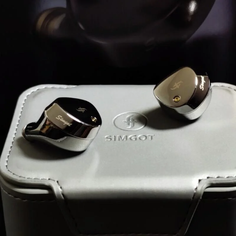 SIMGOT ET142 Dual-Symmetric HIFI in-Ear Magnetic Planar & PZT IEM Wird Earphone with 0.78mm 2pin & 3.5MM + 4.4MM Connector