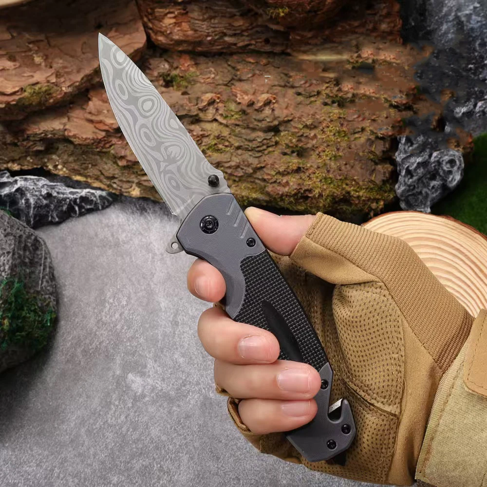 Home multifunctional folding knife, fruit knife, tactical pocket knife, suitable for wilderness survival, camping, fishing image 3
