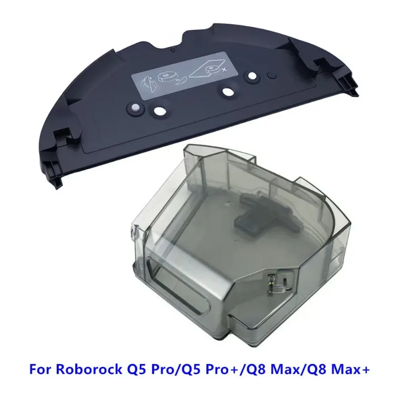Image of Staubbehälter und Mopphalter Ersatzteile Passend für Q5 Pro Q5 Pro+ Q8 Max Q8 Max+ Auto-Reinigungsroboter Wartungszubehör