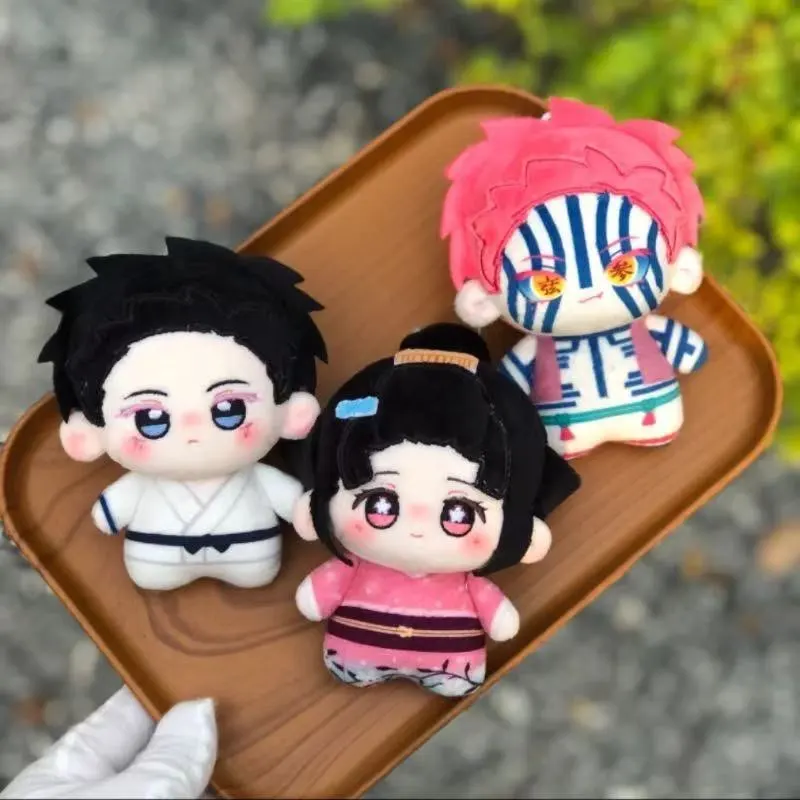 

Плюшевые куклы Demon Slayer Аказа 10 см, подарки на день рождения, миниатюрные мягкие аниме-фигурки Хакуджи Койуки ‌ Коллекция мягких игрушек-кукол-подвесок