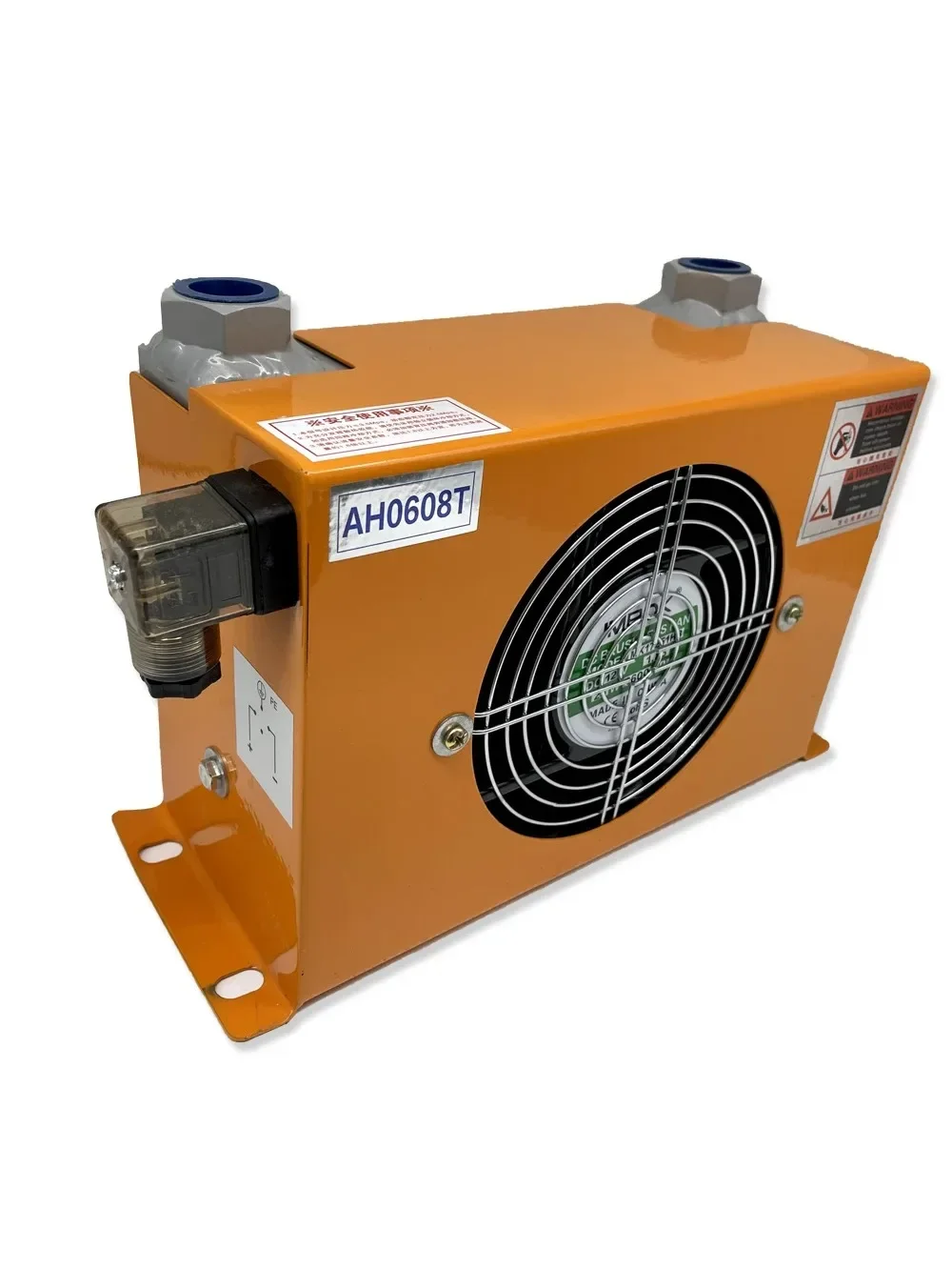 AH0608T-CA Hydraulische Oliekoeler 110V 220V 24V 12V 60l/Min Mobiele Hydraulische Oliekoeler Met Ventilatortransmissie Oliekoelsysteem - afbeelding 2