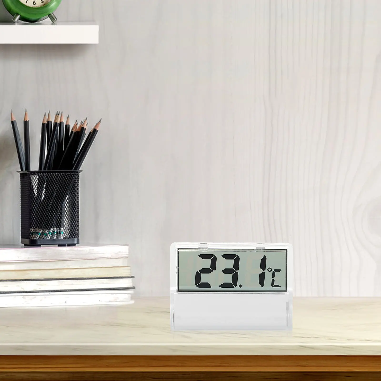 

1Pcs Electronic Fish Tank Thermometer Aquarium Temperature Meter Battery Powered Waterproof Digital Indoor Reptile Box