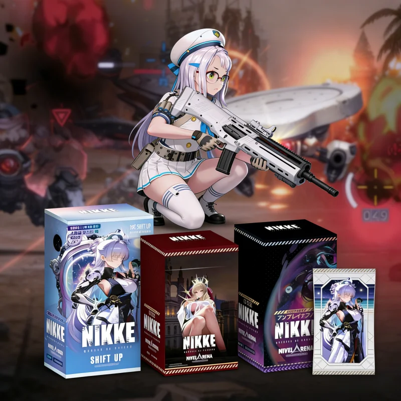 

Коллекционная карточная игра Goddess Of Victory Nikke (Корейская версия TCG): Оригинальный бустер-бокс BT02 BT03 SB01, полный набор