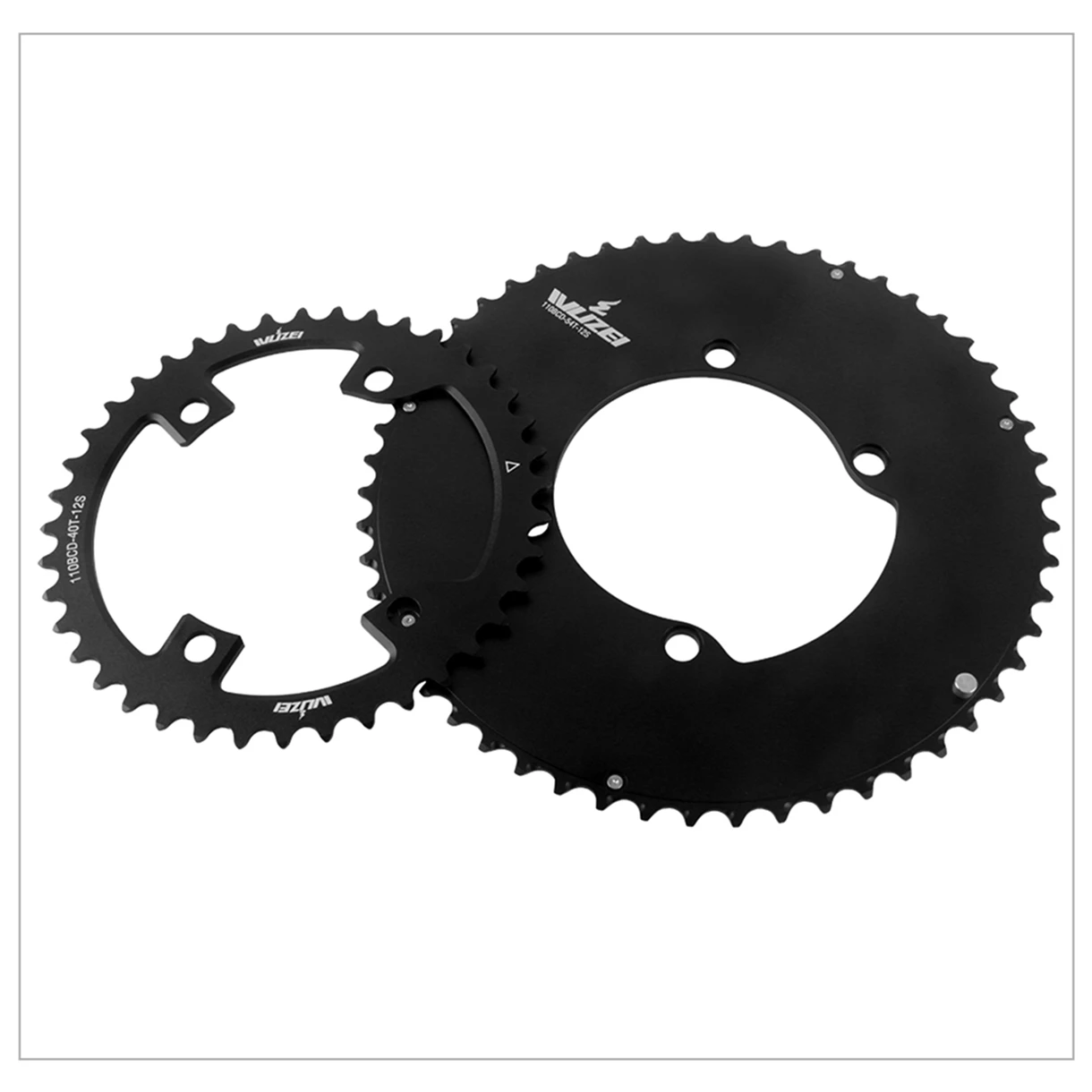 WUZEI 110BCD Doppelkettenblatt 2x 10/11/12-fach Rennrad-Kettenblatt für Shimano 105 5800 6800 48T/33T 50T/34T 52T/36T 53T/39T – Detail 26