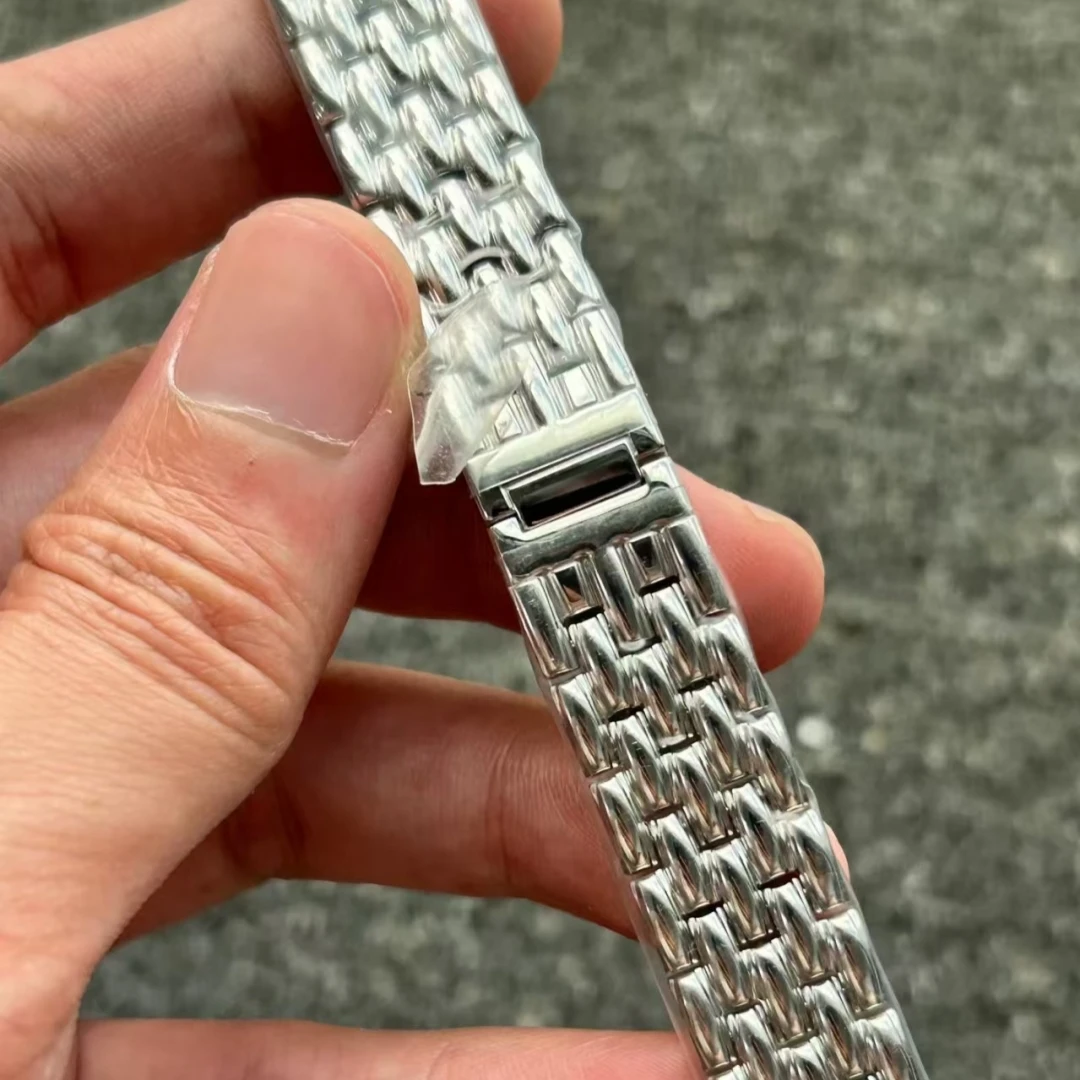 Fit For Jaeger-LeCoultre Reverso / Rendez‑Vo 14mm 15mm 16mm High Quality Solid 316 Stainless Steel Watch Strap Jubilee Bracelet