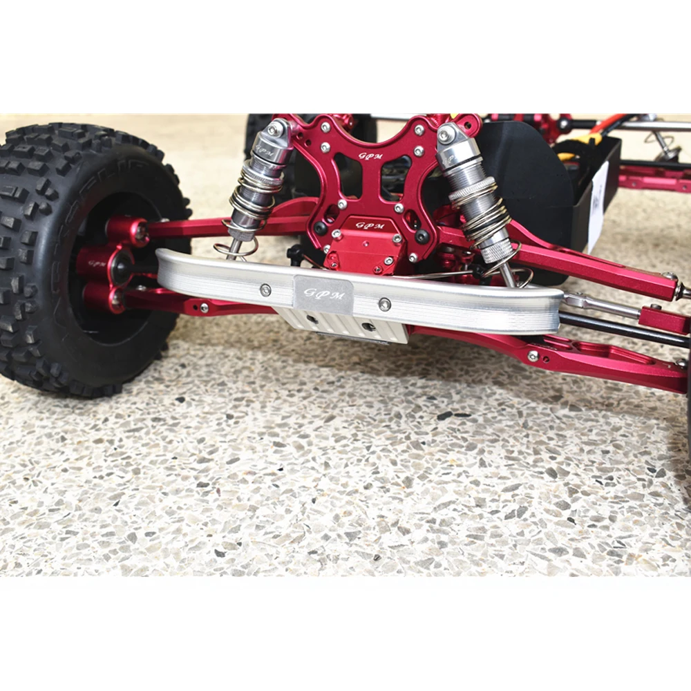 GPM ARRMA OUTCAST ARA106060 NOTORIOUS 6S BLX ARA106044 ARA8611V5 Upgrade accessories Metal Aluminium Front bumper AR320363