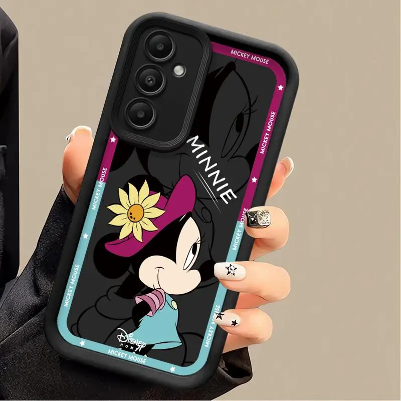 Custodia per telefono Disney Minnie Donald Daisys per Samsung Galaxy A55 A52 A33 custodie A24 A15 A12 A23 A22 5G A54 A52s A53 A14 funda Cover