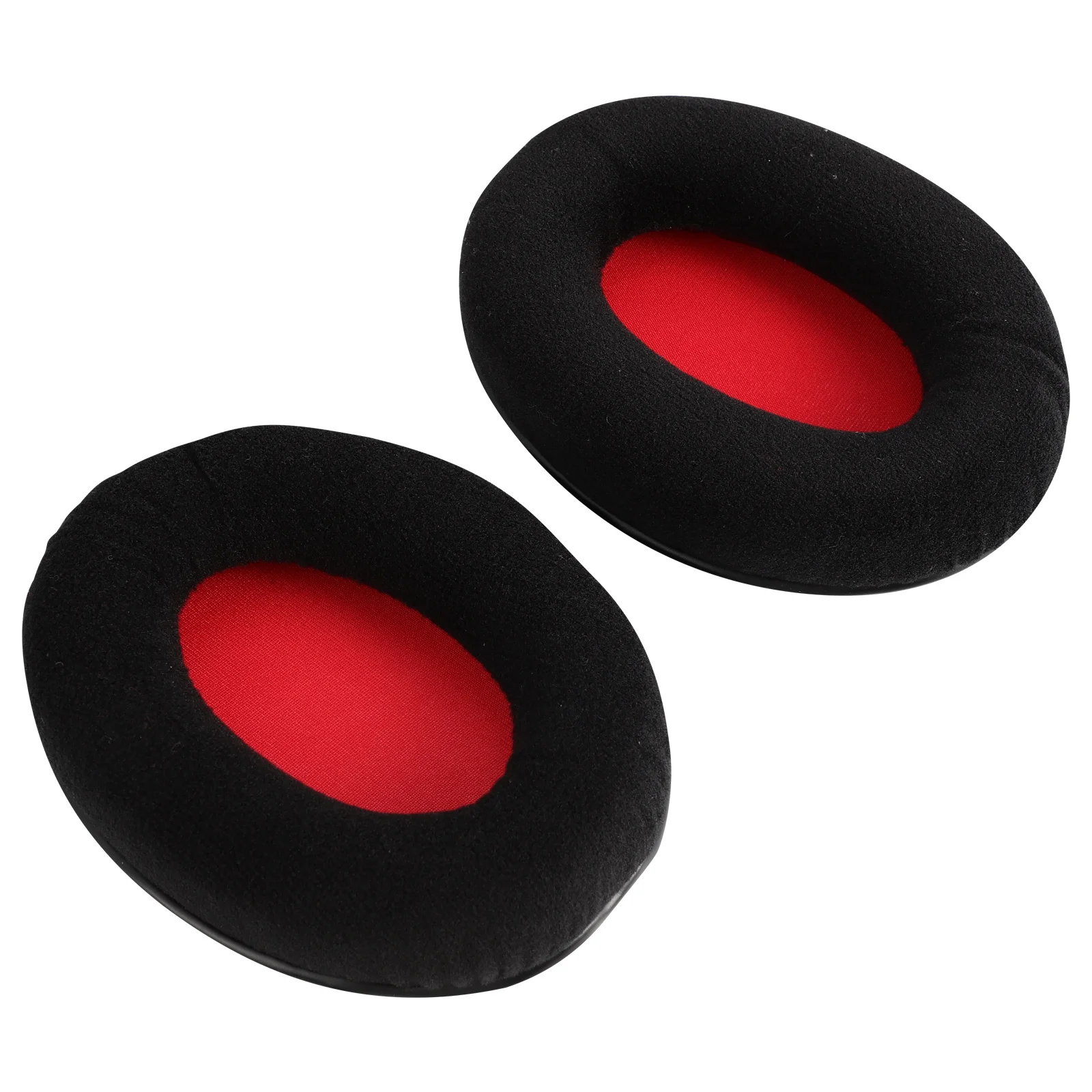 Fundas de esponja para auriculares, almohadillas suaves y transpirables de algodón con memoria de franela, repuesto para un sonido cómodo y duradero, 2 uds.