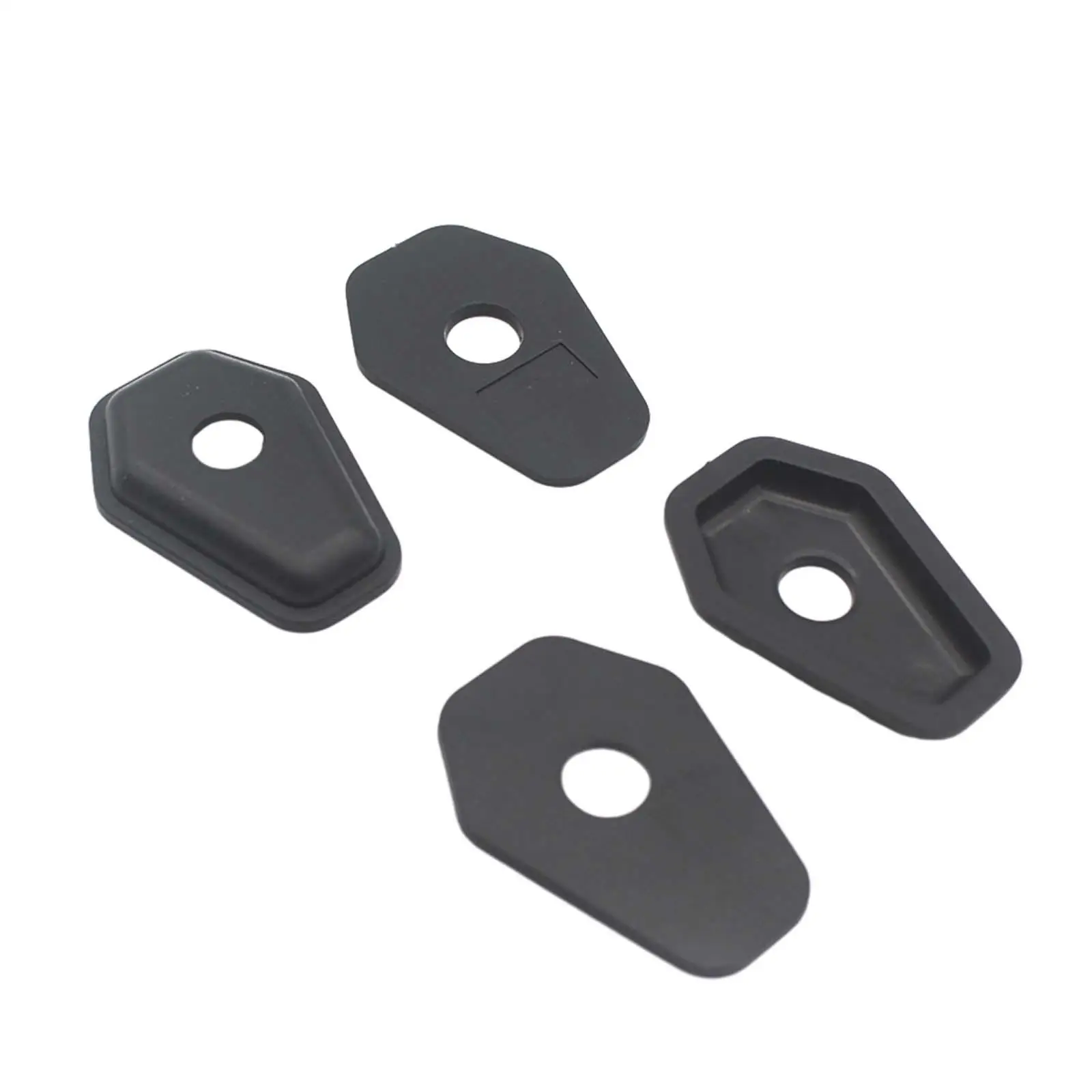 4Pcs Turn Signal Indicator Spacers Black Spacer Turn Signal Adapters Spacers for Suzuki Gsxr1300 Spare Parts Accessories